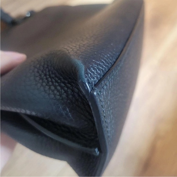 Gucci Dark Leather Satchel - Picture 10 of 11